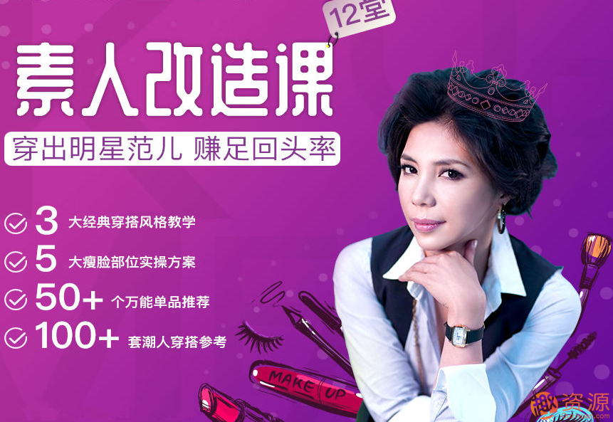 素人改造課，穿出明星范兒_資源網站插圖