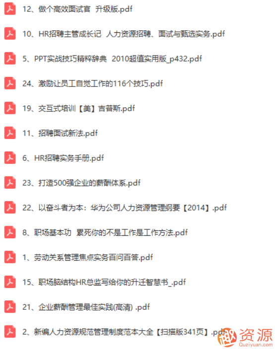 24本人力資源管理工具書_趣資料插圖1 24本人力資源管理工具書_趣資料插圖1