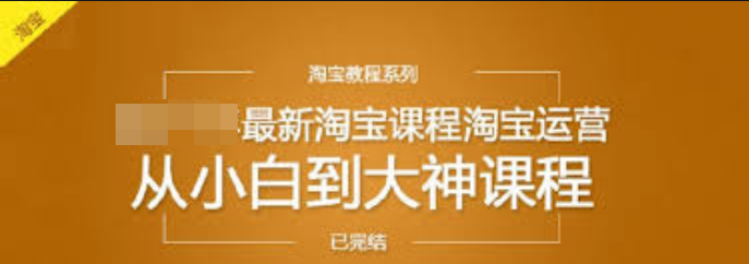 趣資料-從小白到大神，最新淘寶運(yùn)營(yíng)教程插圖