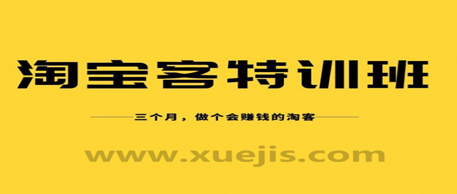 淘寶客實戰特訓營，三個月做個會賺錢的淘客  百度網盤