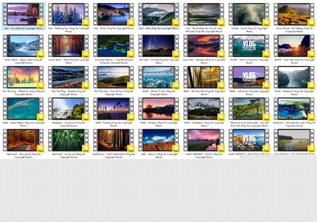 Vlog時代來臨！500首超火無版權專用背景音樂，還不快把握下一個風口？（6.71GB） 百度網盤插圖4