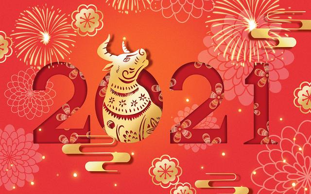 8款韓國風(fēng)格2021年牛年動物插畫PSD素材打包分享