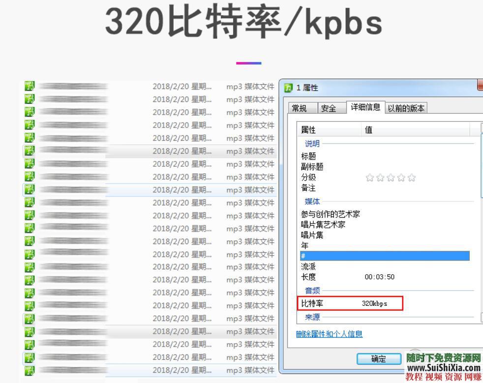 320K無損車載流行MP3音樂舞曲+MP4視頻神曲，共42G幾千首打包分享_趣資料教程資源插圖2