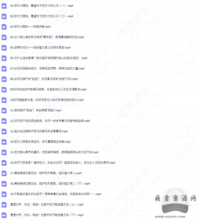 追女孩的自然魅力（自然流入門課程）