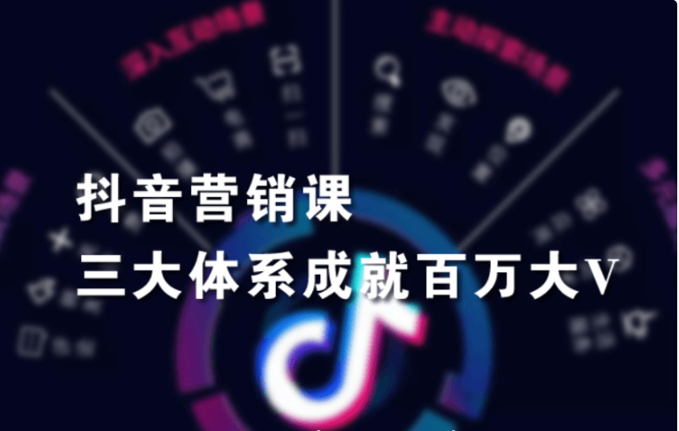 紅人星球·抖音營銷三大體系成就百萬大V價值3980元-百度云網盤資源教程