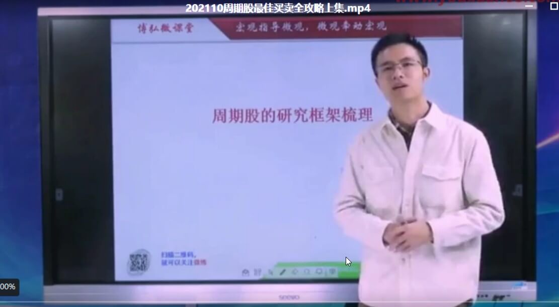 微課堂錢鑫淼-202110周期股最佳買賣全攻略_百度云網盤視頻資源插圖