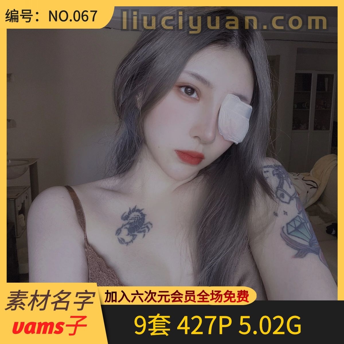 御姐賽高！vams子Cosplay寫真圖片合集9套