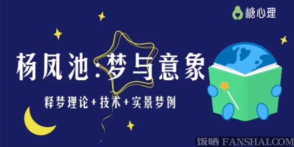 楊鳳池《夢與意象》釋夢理論+技術(shù)+實景夢例