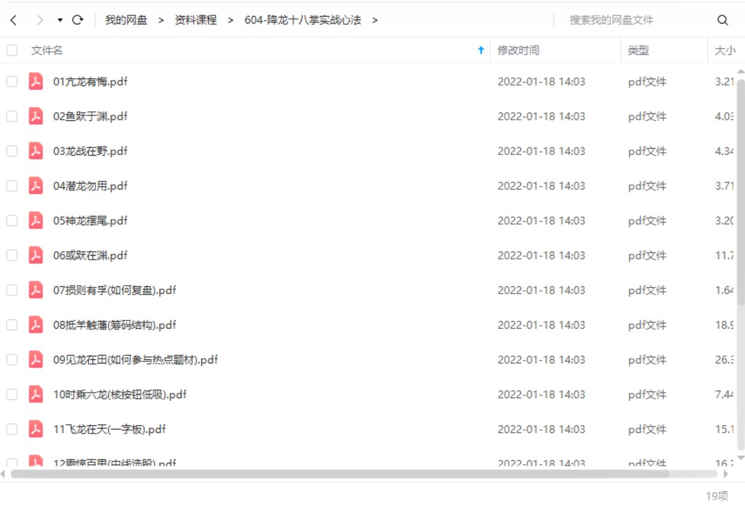 喬幫主2021年降龍十八掌實戰(zhàn)心法