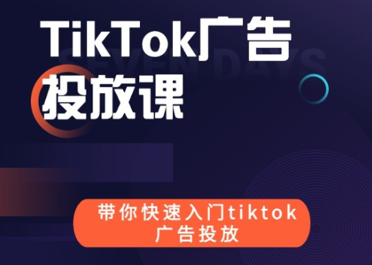 跨境B哥tiktok廣告投放課百度云分享