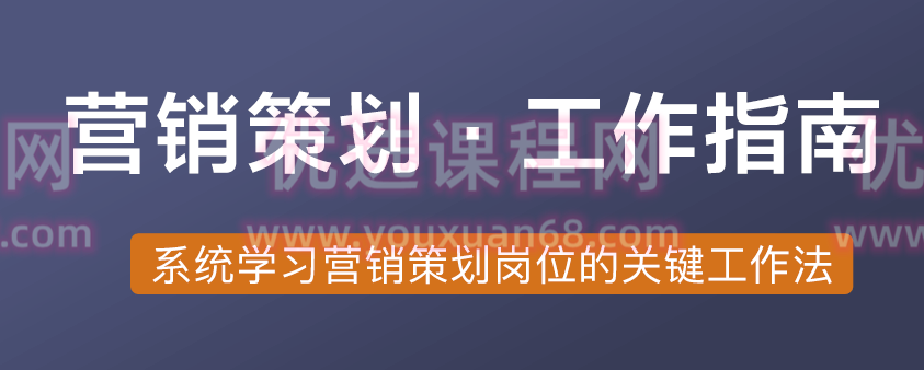 趙寧營銷策劃工作指南百度云分享