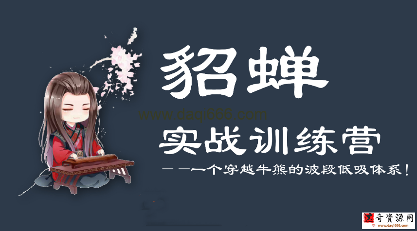貂蟬波段訓練營 貂蟬論股第6期百度云分享
