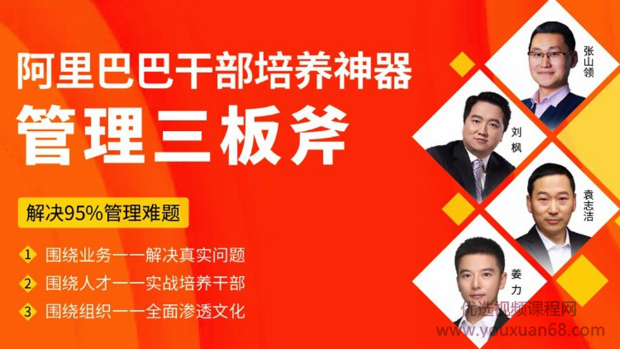 管理三板斧－阿里干部培養神器