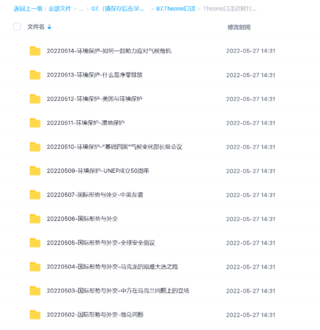 【英語上新】2022Theone口譯五月班[更新中]