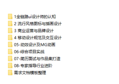 2021 全鏈路UI設計 課程視頻 從0到1 運營設計