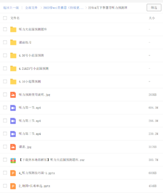 雅思李慧芳聽力預測班2-4月【網盤分享】