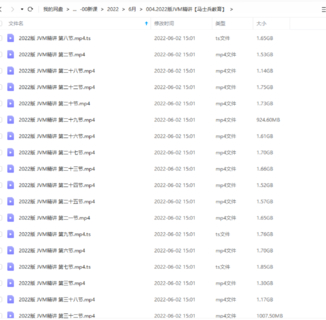 【IT2區上新】004.2022版JVM精講【馬士兵教育】