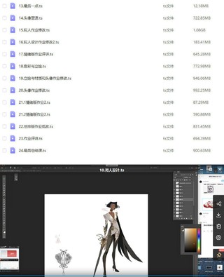 涂彌角色設計第2期2021年【畫質不錯有課件】