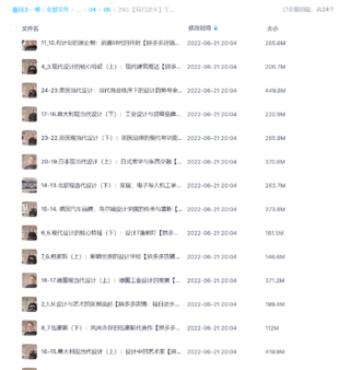 王受之教授：世界現(xiàn)代設(shè)計通識課【網(wǎng)盤分享】