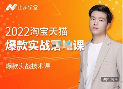 【網賺上新】041.阿偉《2022淘寶天貓爆款打造系列課》