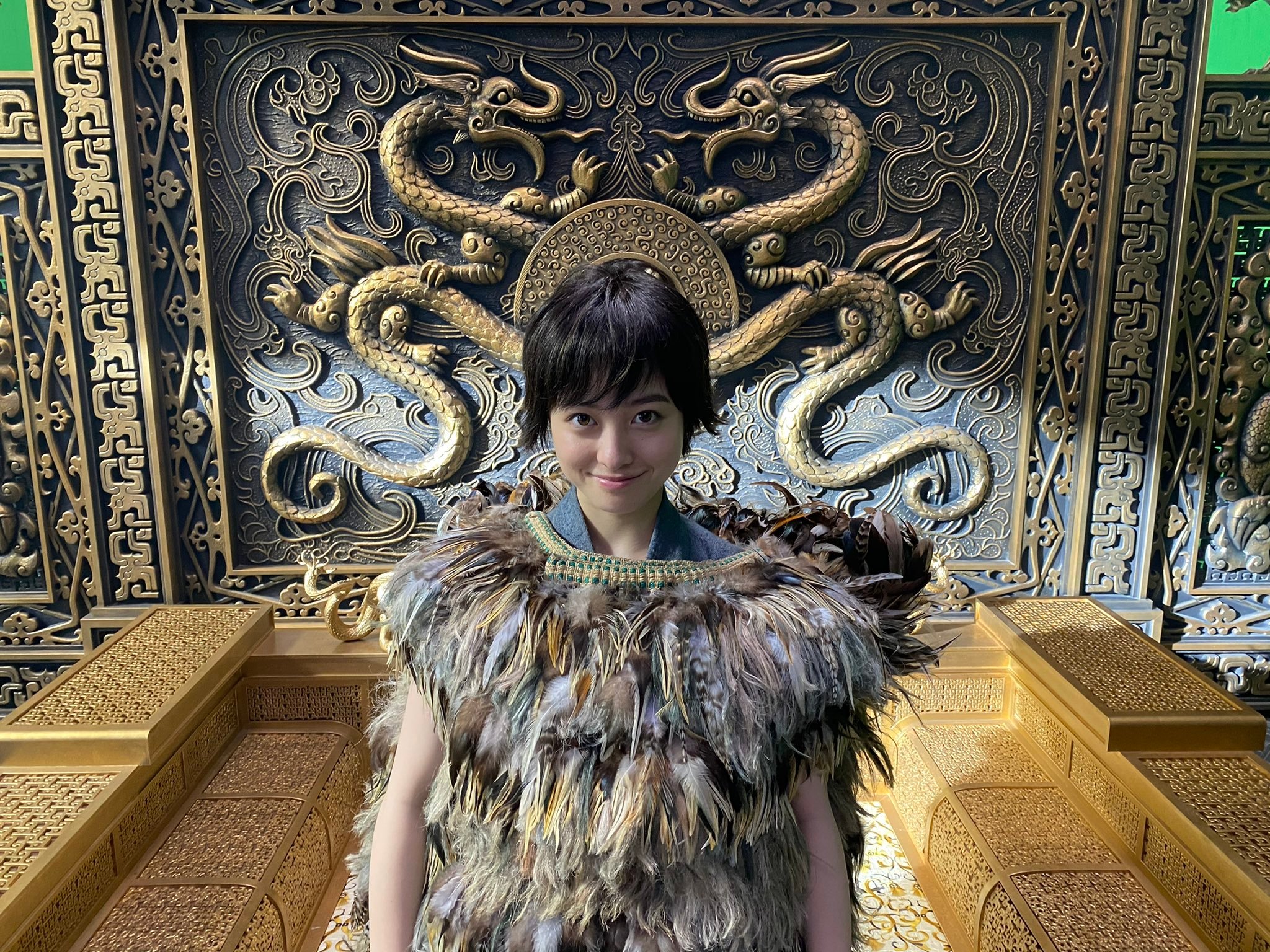 橋本環(huán)奈《王者天下2》幕后劇照