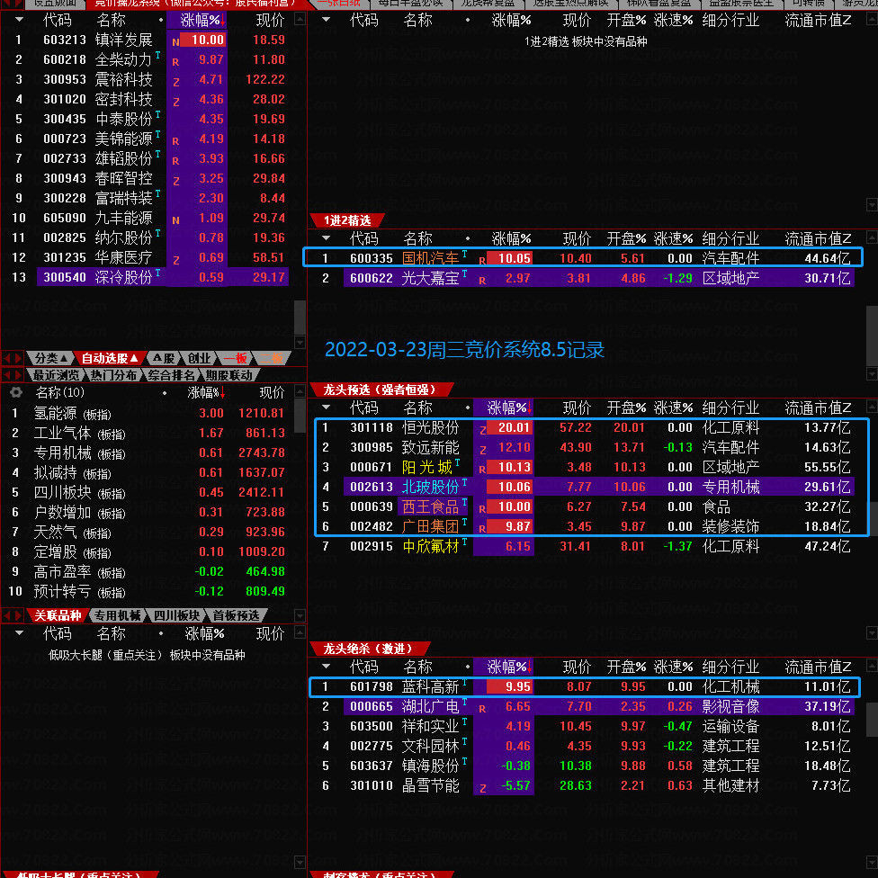 2022散人競價擒龍系統8.5 終極版指標源碼含軟件+使用說明