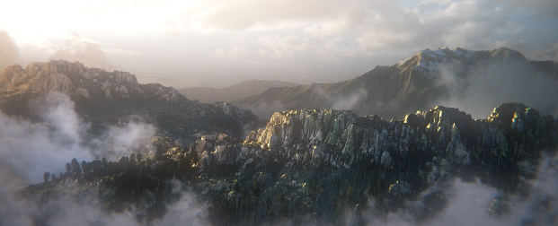 在Blender中創建史詩般的大型環境2021年教程國語配音【網盤分享】