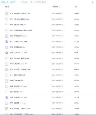 軍師府-四柱高級班網盤分享