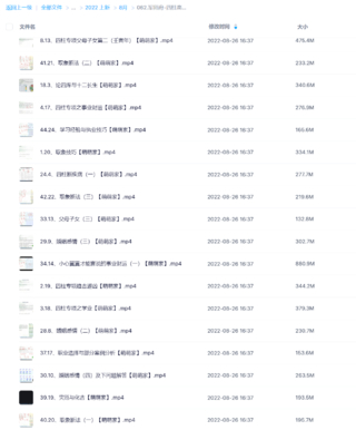 軍師府-四柱高級班網盤分享