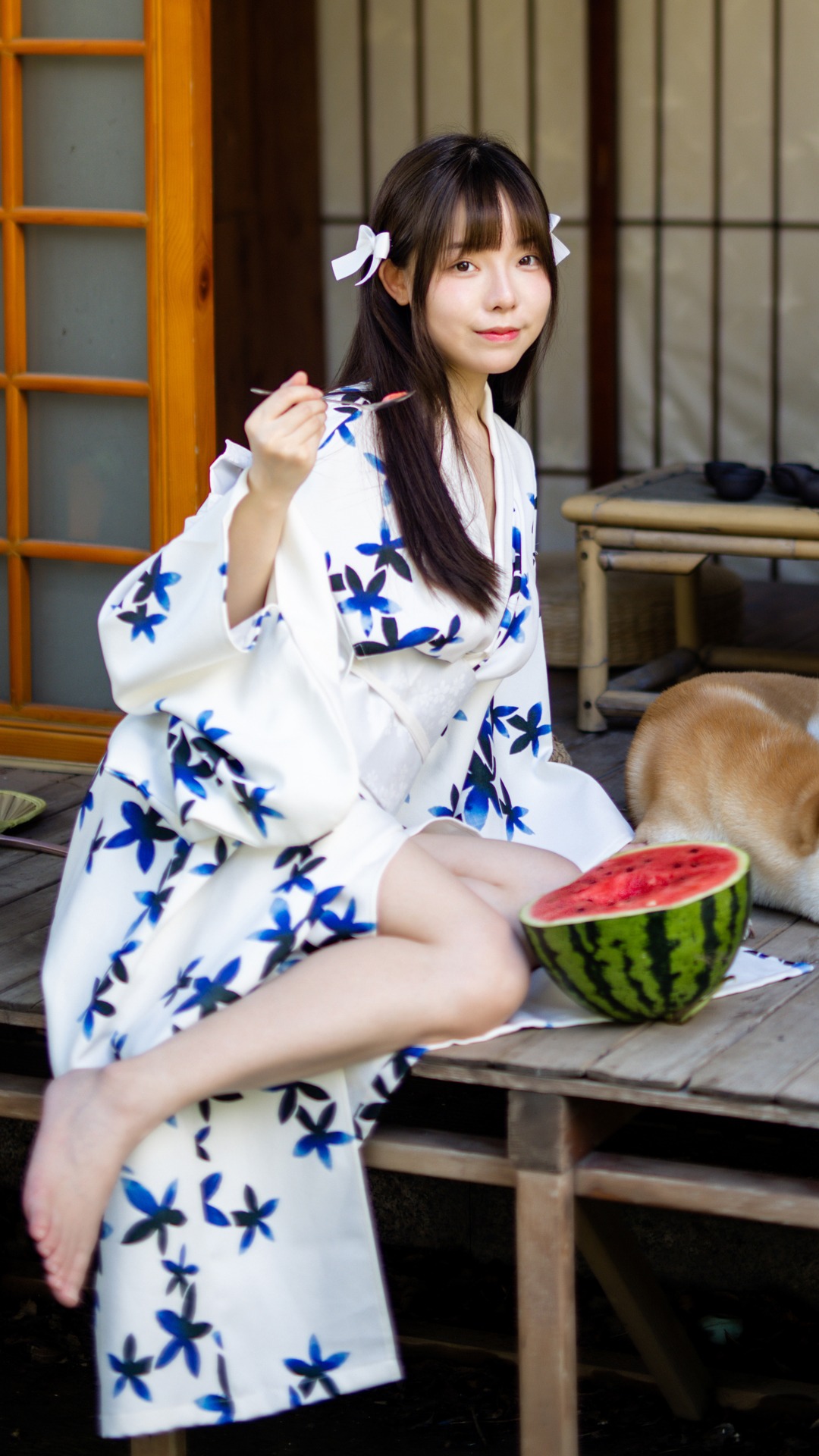 和服寫真壁紙｜夏日和服（六味帝皇醬）