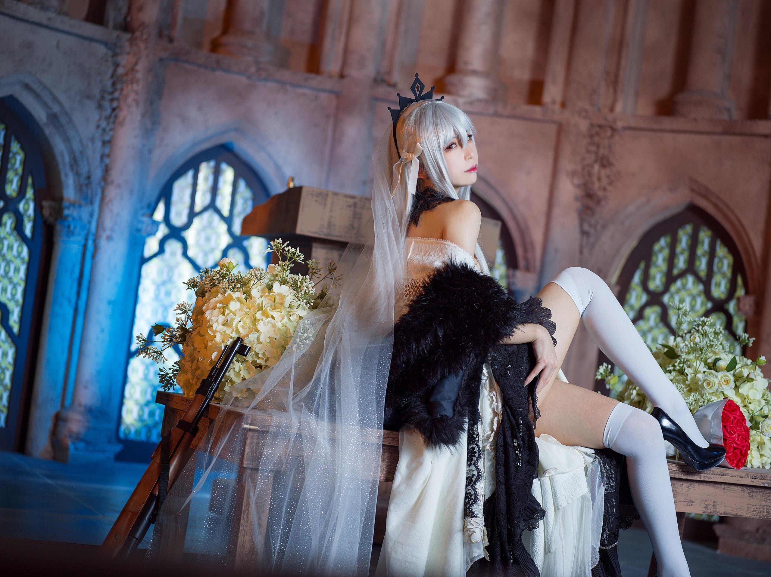 少女前線-Kar98k主題COS圖欣賞（CN：愛老師_PhD）