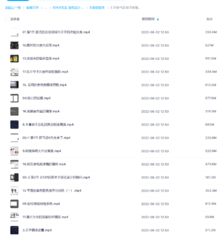 K先生 版式設計系統提升班
