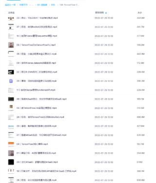 【極客時間】TensorFlow 2項目進階實戰