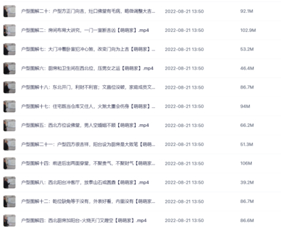 《李計忠戶型風水圖解系列》24例網盤分享