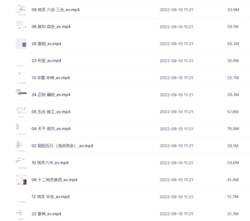 催老師催文舉徒弟卯木2022盲派命理基礎課程網盤分享