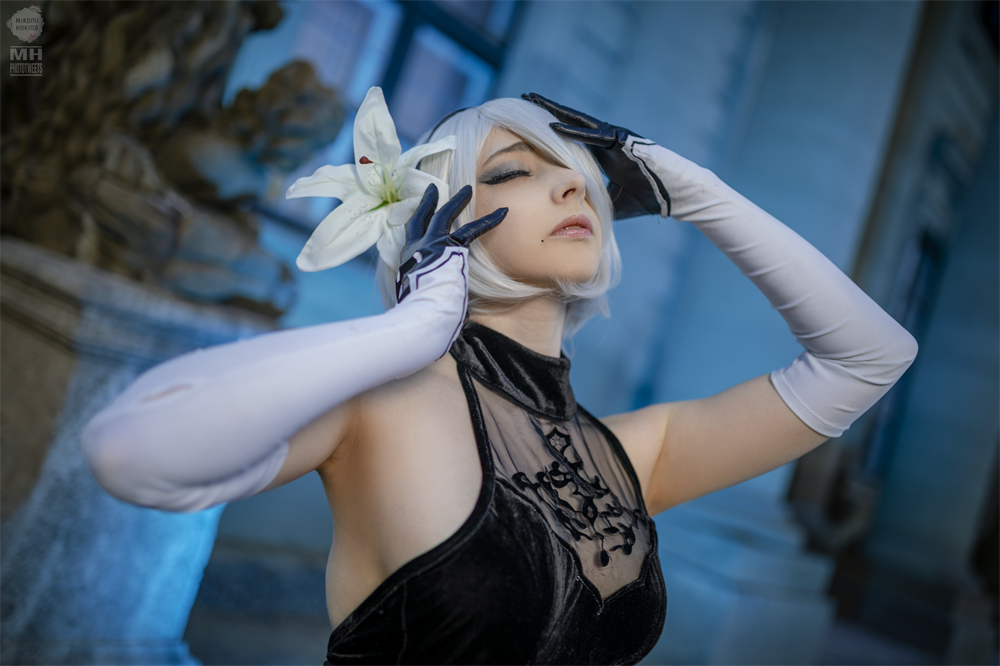 超好看的《尼爾：機(jī)械紀(jì)元》2B COS圖（CN：Mikomi Hokina）