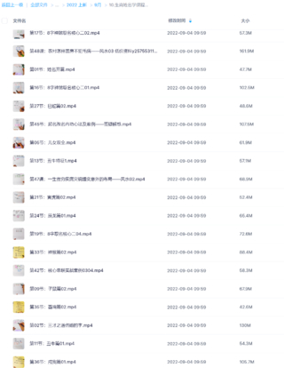 生肖姓名學(xué)課程視頻52集網(wǎng)盤分享