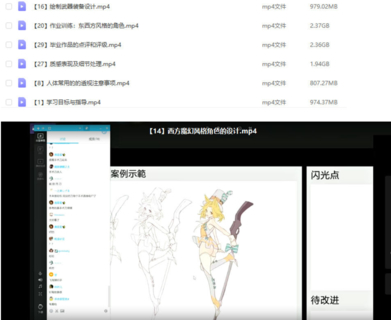 【李圣元】現代風角色設計第7期網盤分享