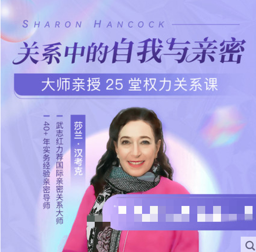 莎蘭?漢考克 大師親授25堂權力關系課：關系中的自我與親密