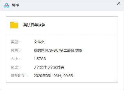BBC紀(jì)錄片《騎士精神與無情背叛：英法百年戰(zhàn)爭》全3集視頻英語中字