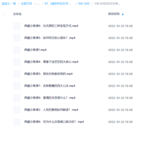 孔瑋2022女神全年典藏分享課網盤分享