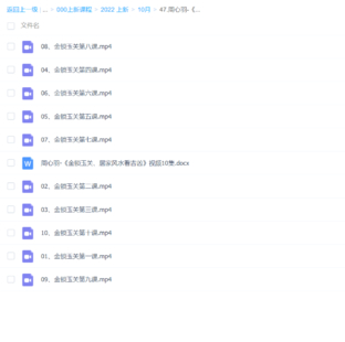周心羽-《金鎖玉關、居家風水看吉兇》視頻10集
