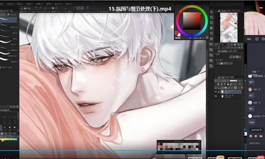 無色電2022年日韓系半厚涂頭像特訓班網盤分享