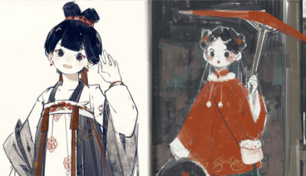 肥大不咕2022古風(fēng)水墨人物團練課第1季網(wǎng)盤分享