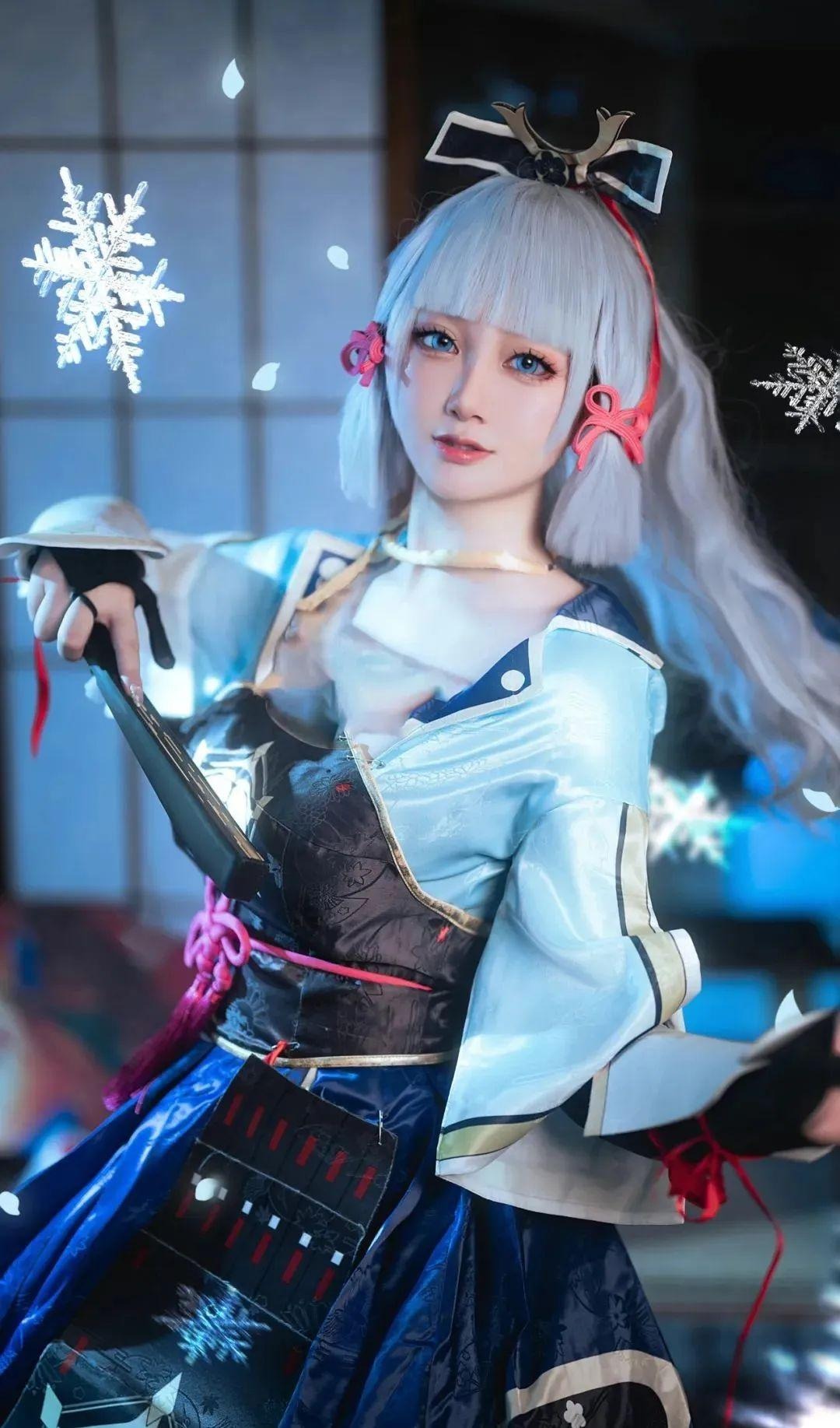 原神ccosplay丨神里綾華（@Halo_醬）