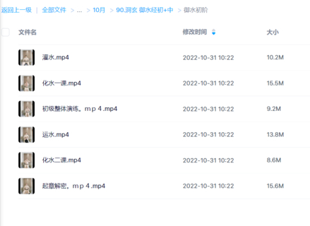 洞玄 御水經初+中