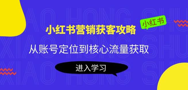 小紅書營銷獲客攻略：從賬號定位到核心流量獲取，爆款筆記打造