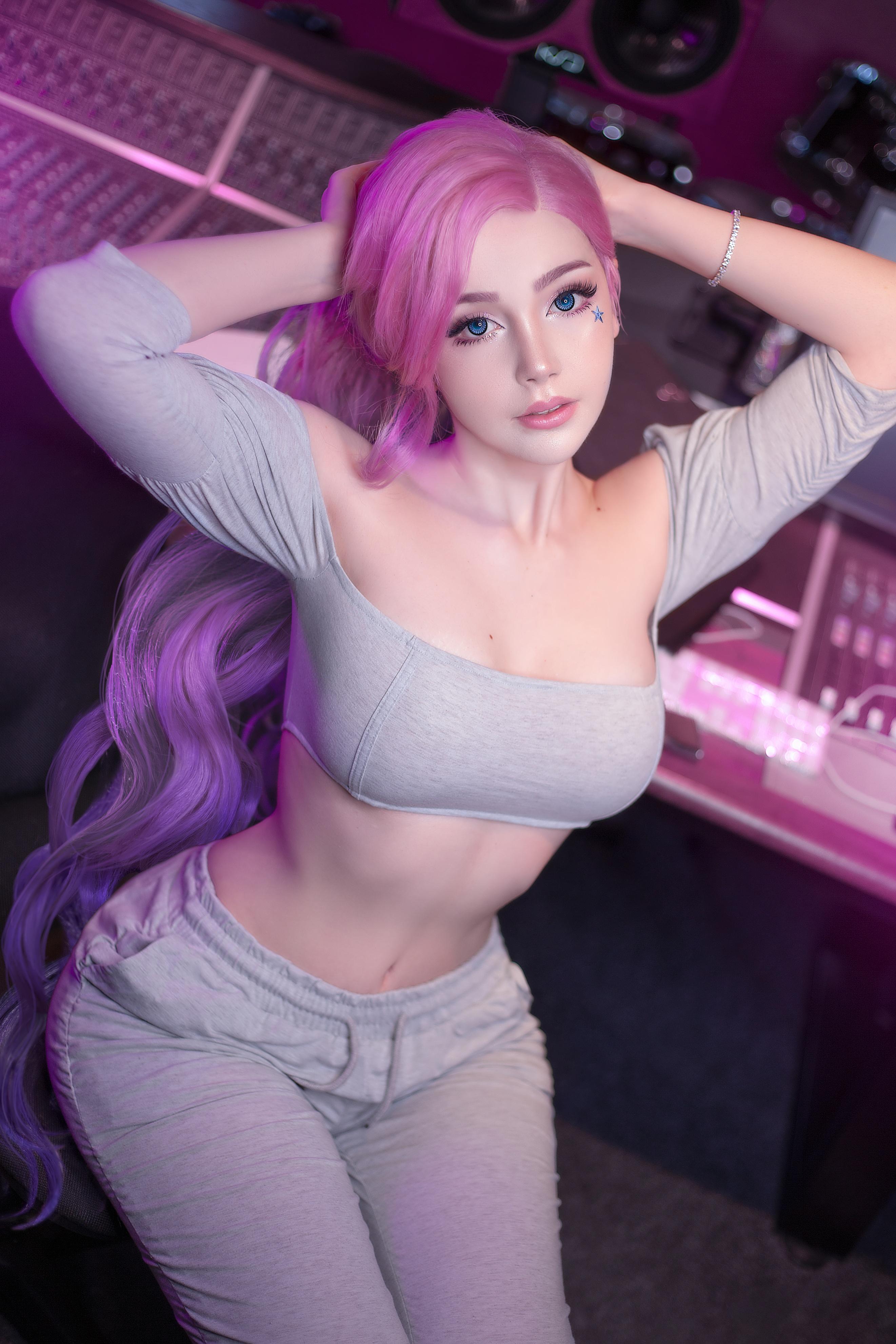 俄羅斯COSER Sayathefox 英雄聯盟-KDA作品插圖7