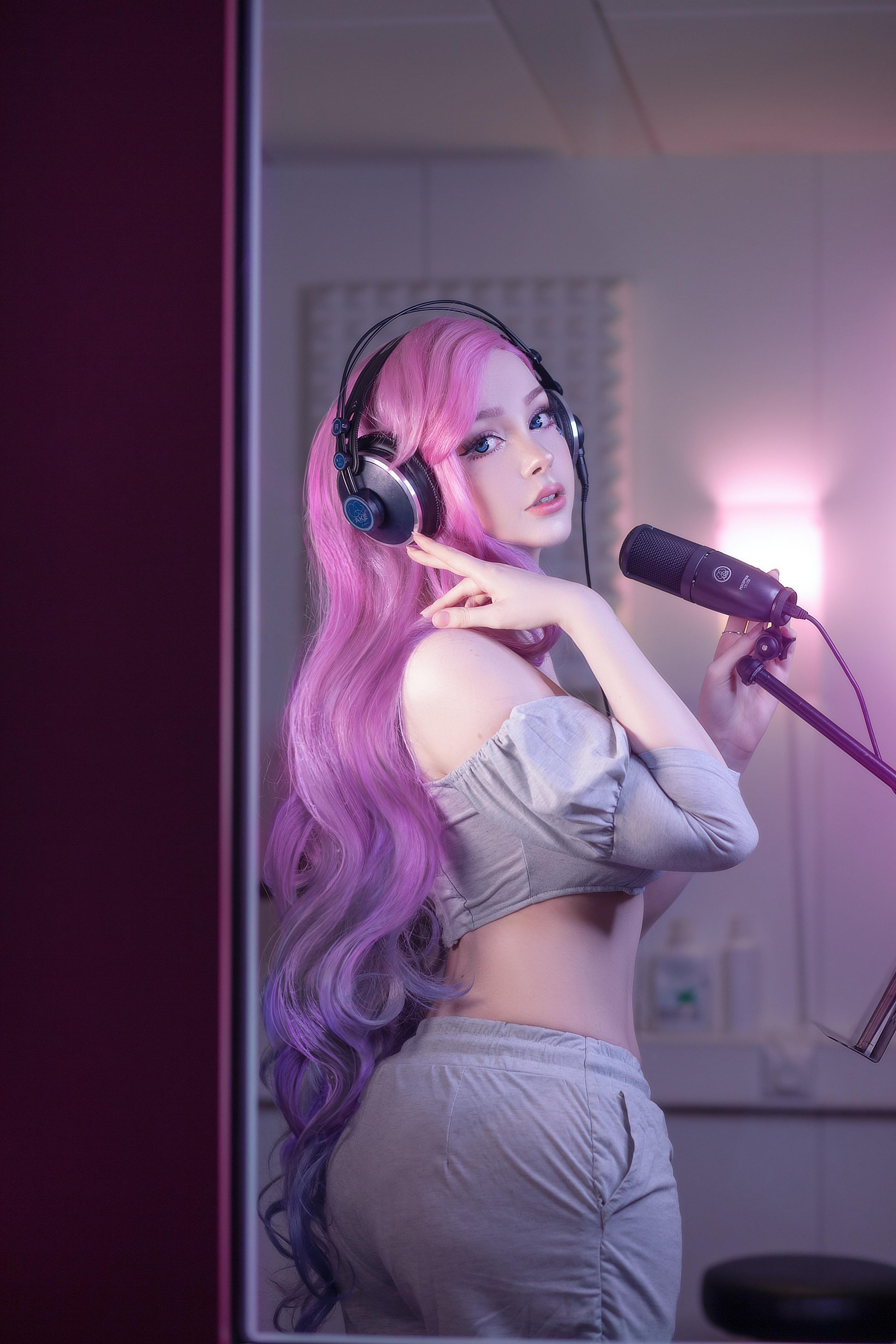 俄羅斯COSER Sayathefox 英雄聯盟-KDA作品插圖9