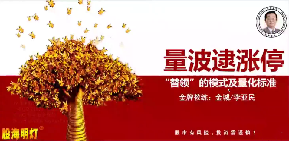 量學(xué)大講堂金城李亞民量學(xué)擒龍伏擊龍頭第37期14段位課